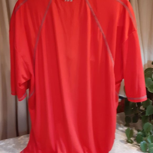 Men's Shirt, Red, 100% Polyester, Size 3XL  By A4 - Picture 6 of 8